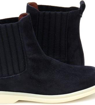 Loro Piana Kids Cocoon suede ankle boots
