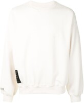 Thumbnail for your product : SONGZIO Ghost embroidered motif sweatshirt