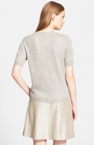 Thumbnail for your product : Tory Burch 'Lyndsey' Metallic Sweater