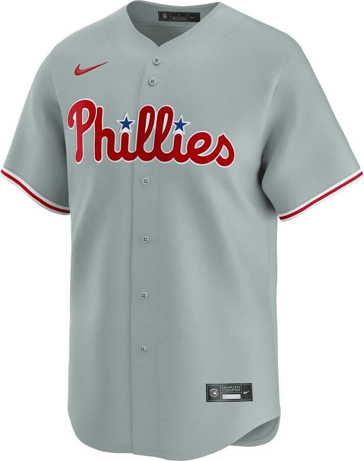 Nike Bryce Harper Philadelphia Phillies Men's Dri-FIT ADV MLB Limited Jersey in Grey | LM25PPRDPP9-V91