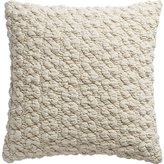 Thumbnail for your product : CB2 Gravel Ivory 18" Pillow