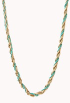 Thumbnail for your product : Forever 21 Sweet Twisted Bead Necklace