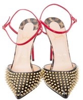 Thumbnail for your product : Christian Louboutin 2017 Baila Spiked Pumps