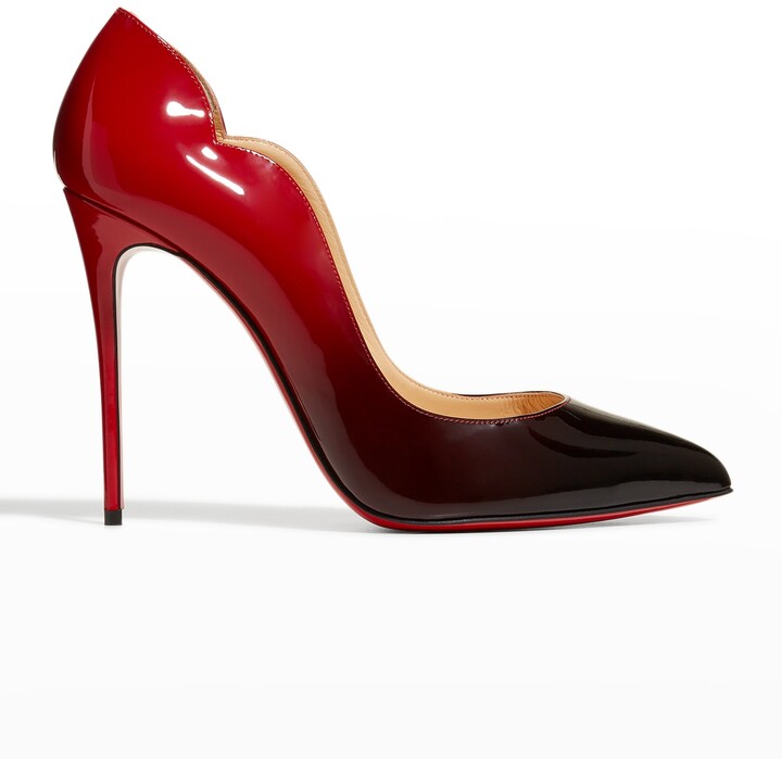 red sole pumps