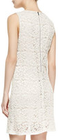 Thumbnail for your product : Alice + Olivia Dot Embellished Lace Shift Dress