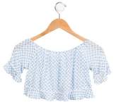Thumbnail for your product : Poupette St Barth St Barth Girls' Printed Long Sleeve Top w/ Tags