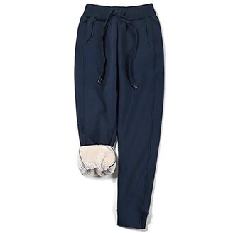 Sherpa lined lounge pants Clearance