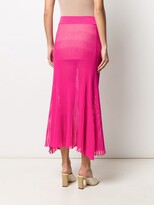 Thumbnail for your product : Jacquemus Helado pleated knitted skirt