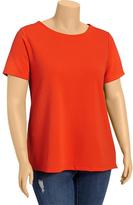 Thumbnail for your product : Old Navy Women's Plus Heavyweight Textured-Knit Tops