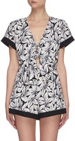 Thumbnail for your product : Jonathan Simkhai 'Penny' floral romper