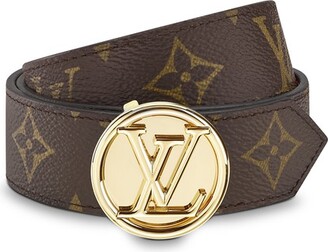 Louis Vuitton, Accessories, Louis Vuitton Monogram Epi 35mm Lv Circle  Reversible Belt