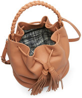 Thumbnail for your product : Vince Camuto Chestnut Brown Zinya Drawstring Bucket Bag