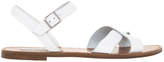 Thumbnail for your product : Steve Madden Dubblin White Leather Sandal