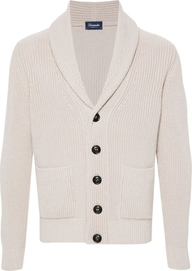 Drumohr Shawl Collar Cardigan Knitwear