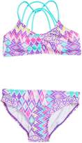 Thumbnail for your product : Gossip Girl Print Two-Piece Swimsuit (Big Girls)