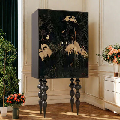 Vivid Space Creation Accent Cabinet Entrance Cabinet Side Cabinet