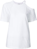 Helmut Lang - cold-shoulder T-shirt 