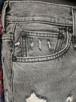 R 13 Contrast Skinny Jeans