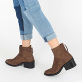 Thumbnail for your product : Public Desire Isabella Ankle Boots in Taupe Faux Suede