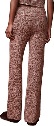 Monrow Marled Wool-Blend Lounge Pants
