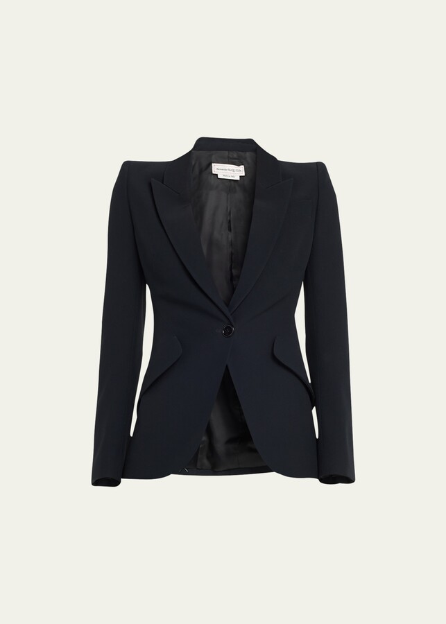 Alexander McQueen Classic Single-Breasted Suiting Blazer - ShopStyle
