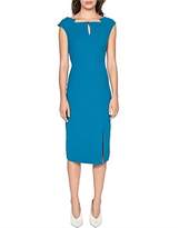 Thumbnail for your product : Cue Crepe Keyhole Pencil Dress