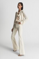 Thumbnail for your product : Reiss Embroidered Front Blouse