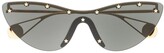 Thumbnail for your product : Gucci Eyewear Cat-Eye Mask Sunglasses