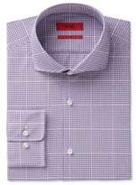 Thumbnail for your product : HUGO BOSS Men's Slim-Fit Purple Large Check Dress Shirt