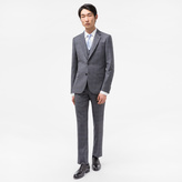 Thumbnail for your product : Paul Smith The Soho - Men's Tailored-Fit Grey Double-Check Wool Three-Piece Suit
