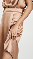 Thumbnail for your product : Cushnie High Waist Skirt with Asymmetrical Hem