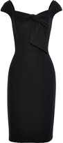 Thumbnail for your product : Badgley Mischka Bow-embellished Ponte Dress