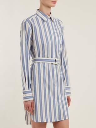 Max Mara Beachwear - Gioiosa Shirtdress - Womens - Blue Stripe