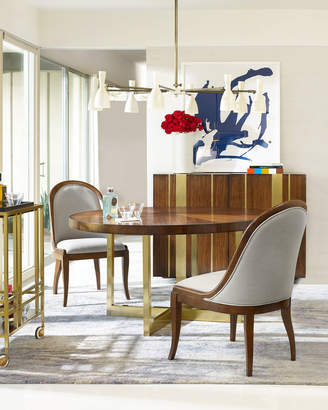 Hooker Furniture Cynthia Rowley For Horizon Line Round Dining Table