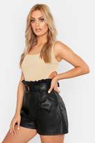 Thumbnail for your product : boohoo Plus Scoop Cut Out Bralet
