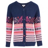 Thumbnail for your product : Paul Smith Junior Long Knitted Navy Cardigan