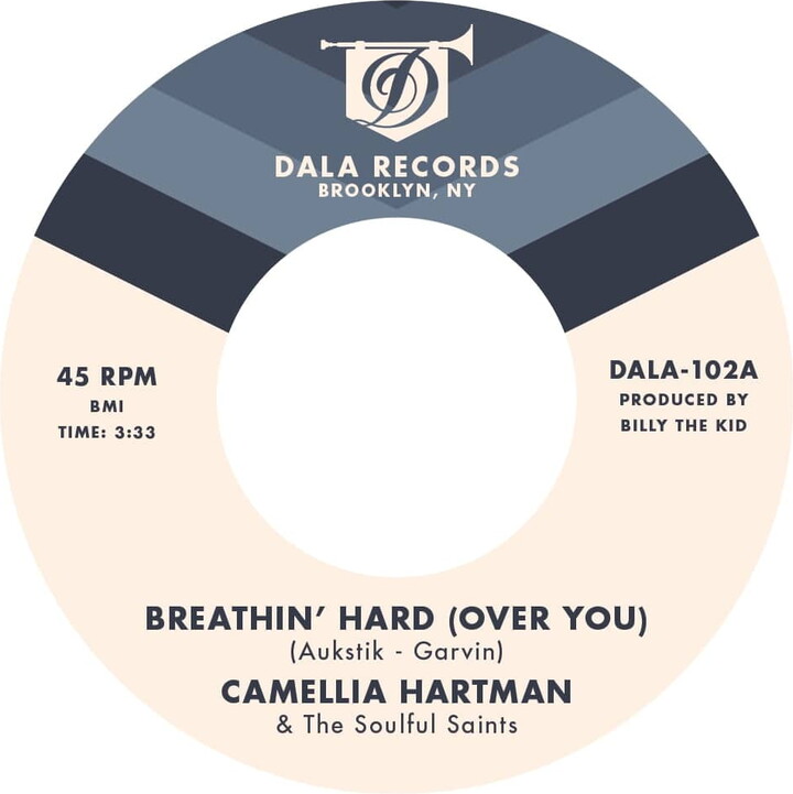 Camellia Hartman & the Soulful Saints - Breathin' Hard (Over You) / Return the Favor - Music & Performance - Vinyl [7-Inch]