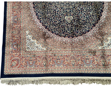 Kalili Rugs Rectangle Machine Tufted Silk Area Rug