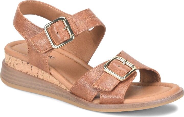 Magnolia Wedge Sandal