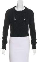 Thumbnail for your product : J Brand Cable Knit Wool Sweater
