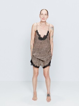 Beige Lace Camisole