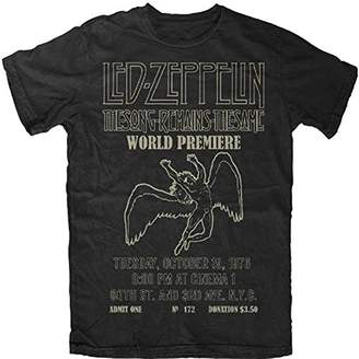 FEA Men's LED Zeppelin Song Remains The Same T-Shirt