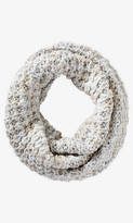 Thumbnail for your product : Express Metallic Knit Snood - White
