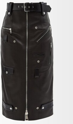 Alexander McQueen Leather Women's Skirts | ShopStyle