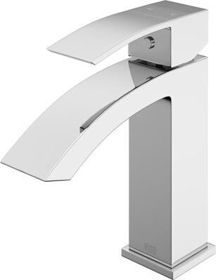 VIGO Satro 7" H Single Handle Single Hole Bathroom Faucet