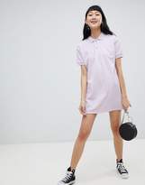 Thumbnail for your product : Pull&Bear rugby dress in colourblock lilac