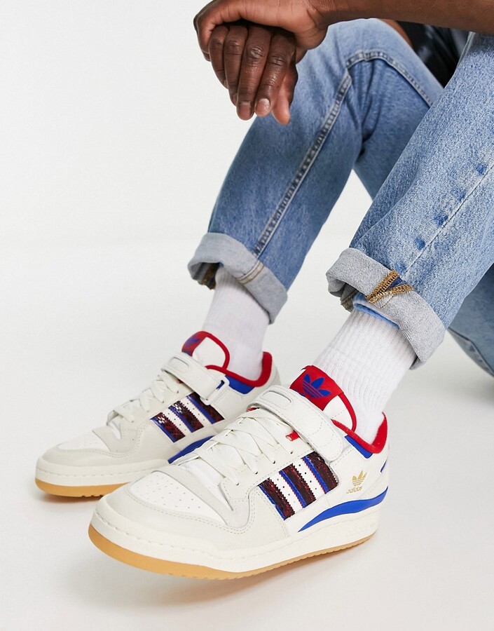 Adidas Red White And Blue Shoes | ShopStyle UK