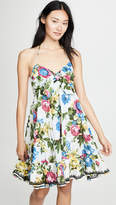 Thumbnail for your product : Juliet Dunn Tie Front Mini Dress