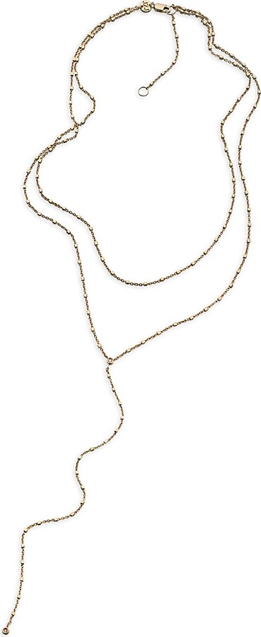 Jennifer Zeuner Jewelry Ace Lariat Necklace, 16