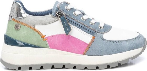 Refresh Shoes RefreshWomen'sCasualSneakerswithsidezipper172446Jeans8